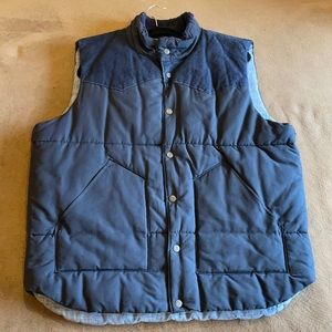 Gap indigo vest